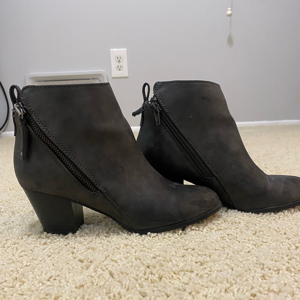 Dark Gray Express Booties